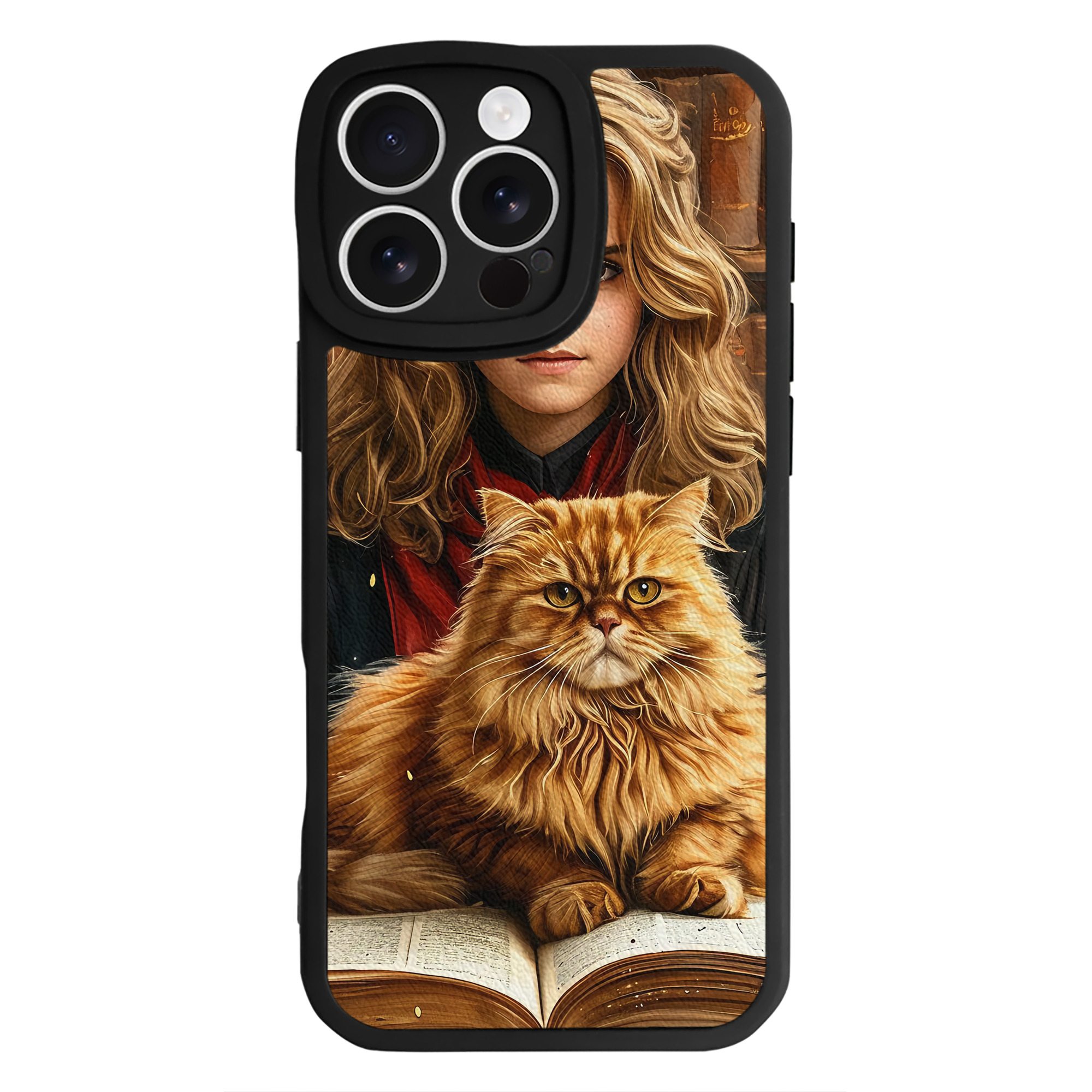 （画像用） Harry Potter ハリー・ポッターシリーズ 【iPhone 16シリーズ対応】シリコンスマホケース（レザー調） 材質：シリコン